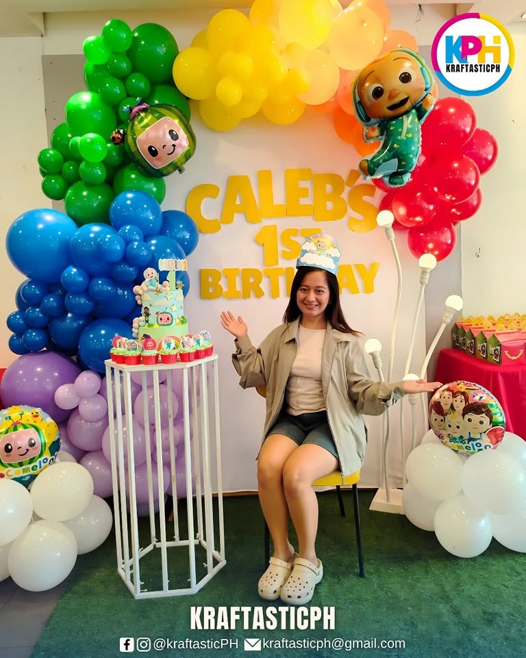 Balloon backdrop styling by Kraftastic PH
